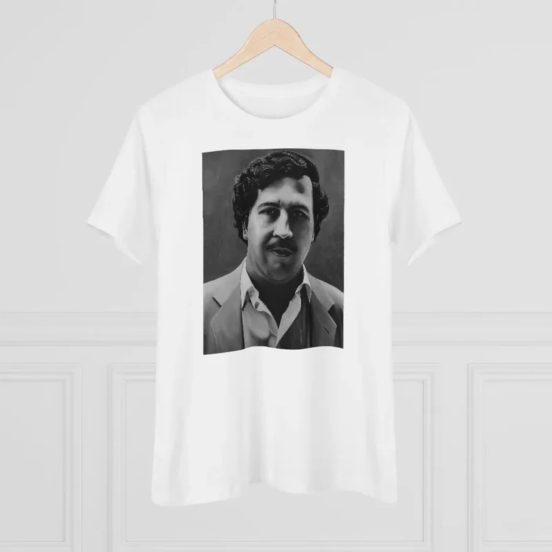 Don Pablo Escobar Painting Colombian Gentleman Women's Premium Tee