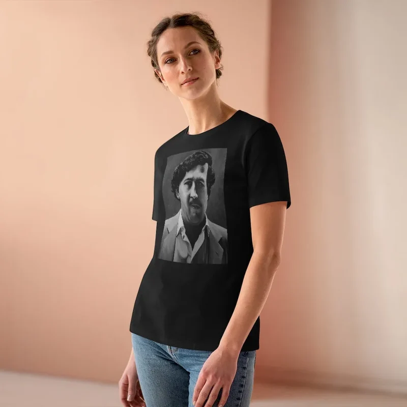 Don Pablo Escobar Painting Colombian Gentleman Women's Premium Tee