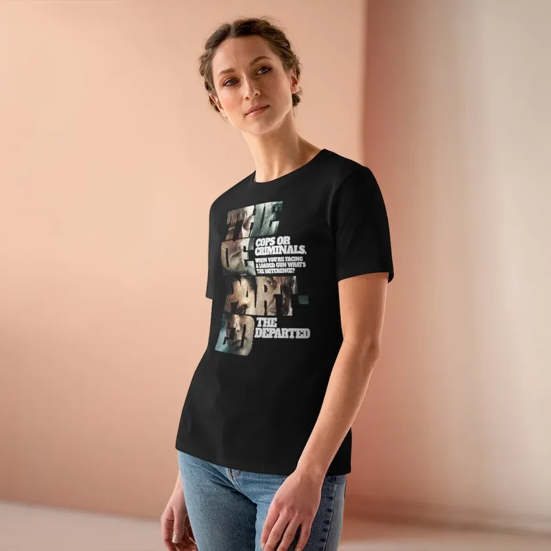 Mobster Movie Directed by Martin Scorsese Women's Premium Tee
