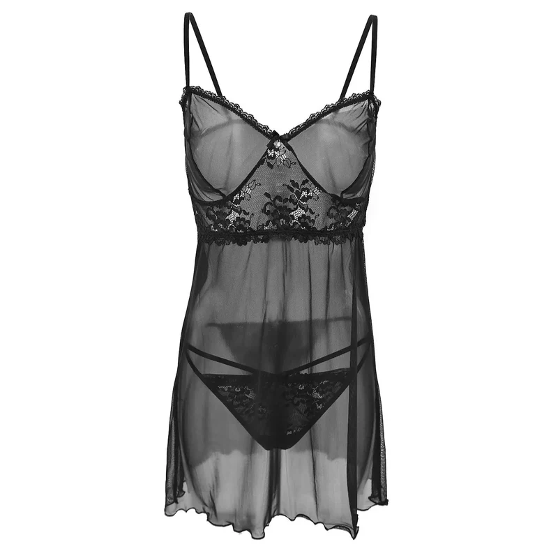 ensemble lingerie tulle dentelle noire profilée bijou ornemental string haut bonnets maintien galbe décolleté glamour sophistiqué séduisant confortable tailles variées