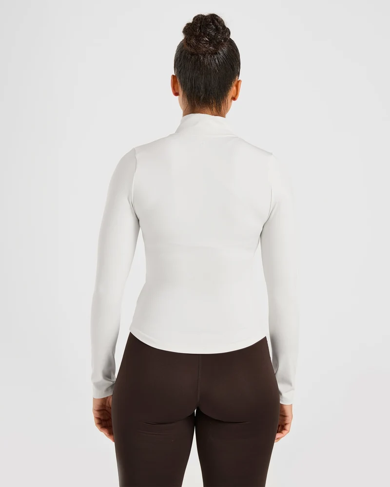 Sculpt Zip Jacket - Marshmallow