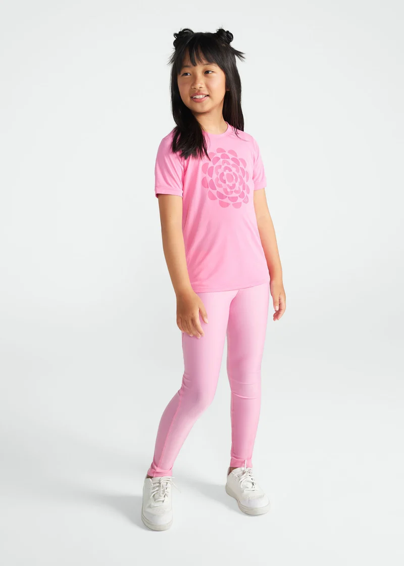 Calça Legging Infantil Menina Recortada
