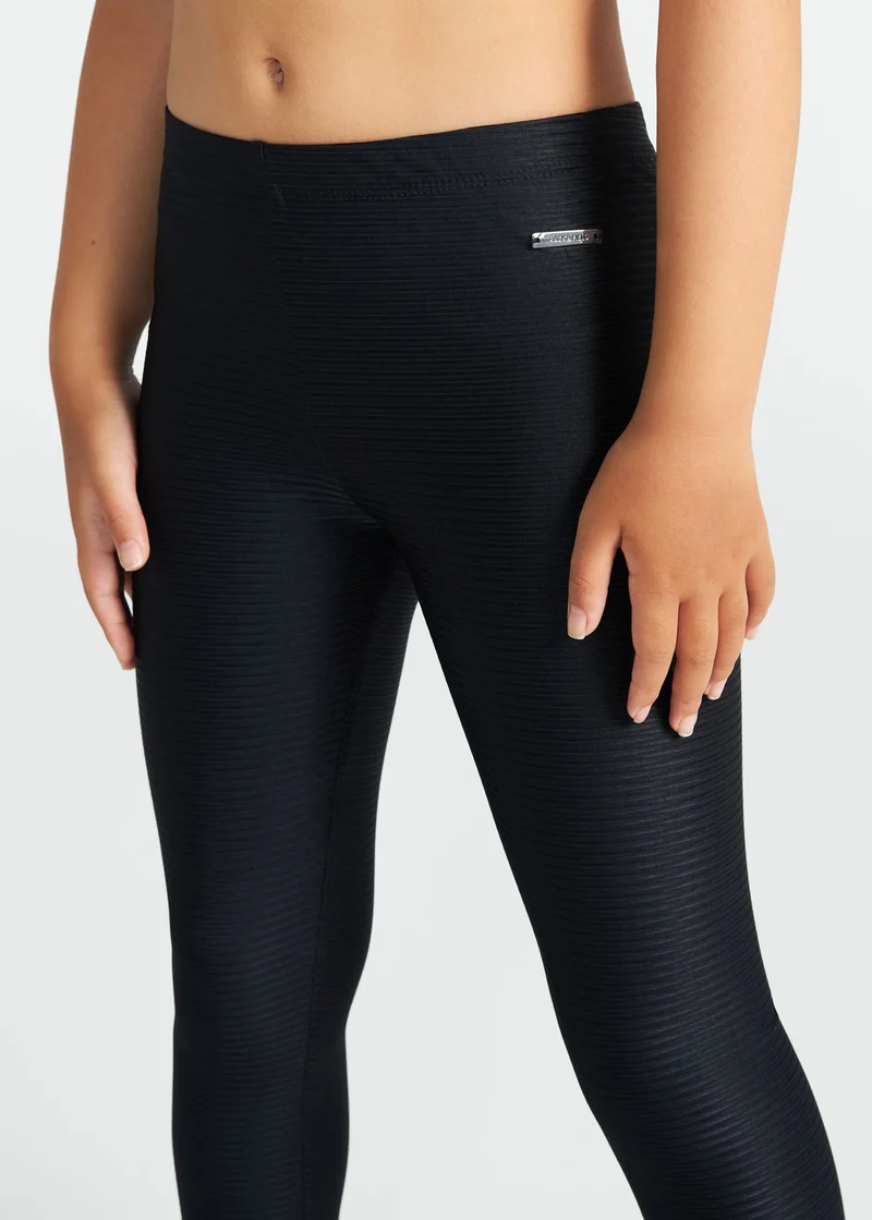 Calça Legging Infantil Menina Textura