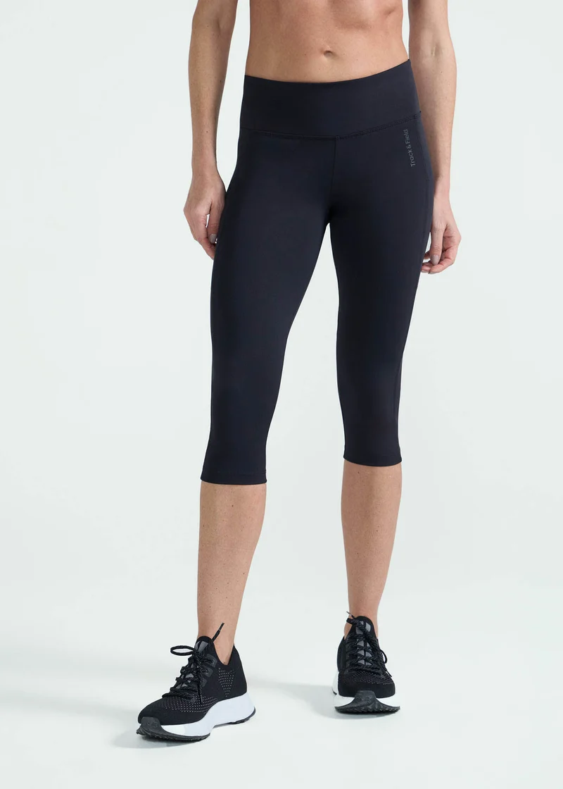 Calça Legging Mulher 3/4 Bolsos