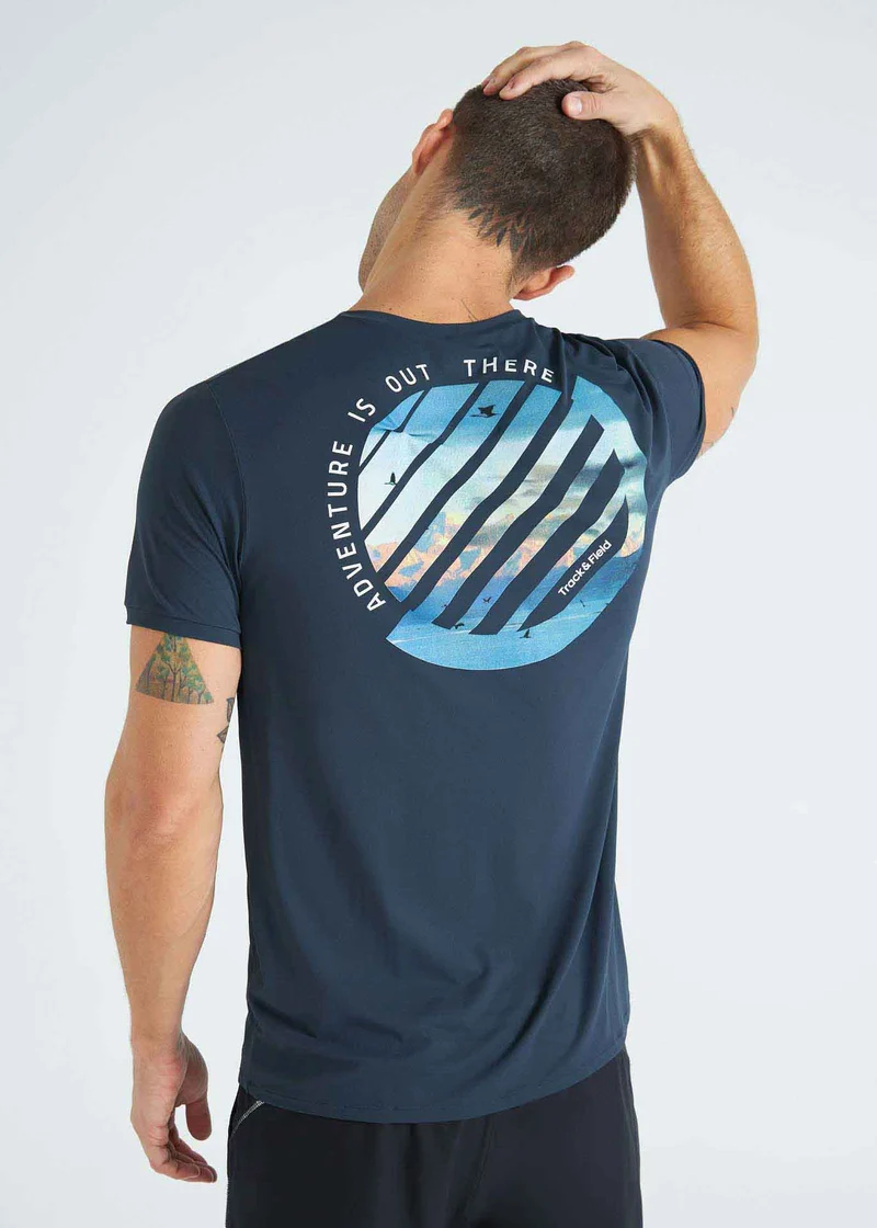T-shirt Homem Manga Curta Thermodry Aventura