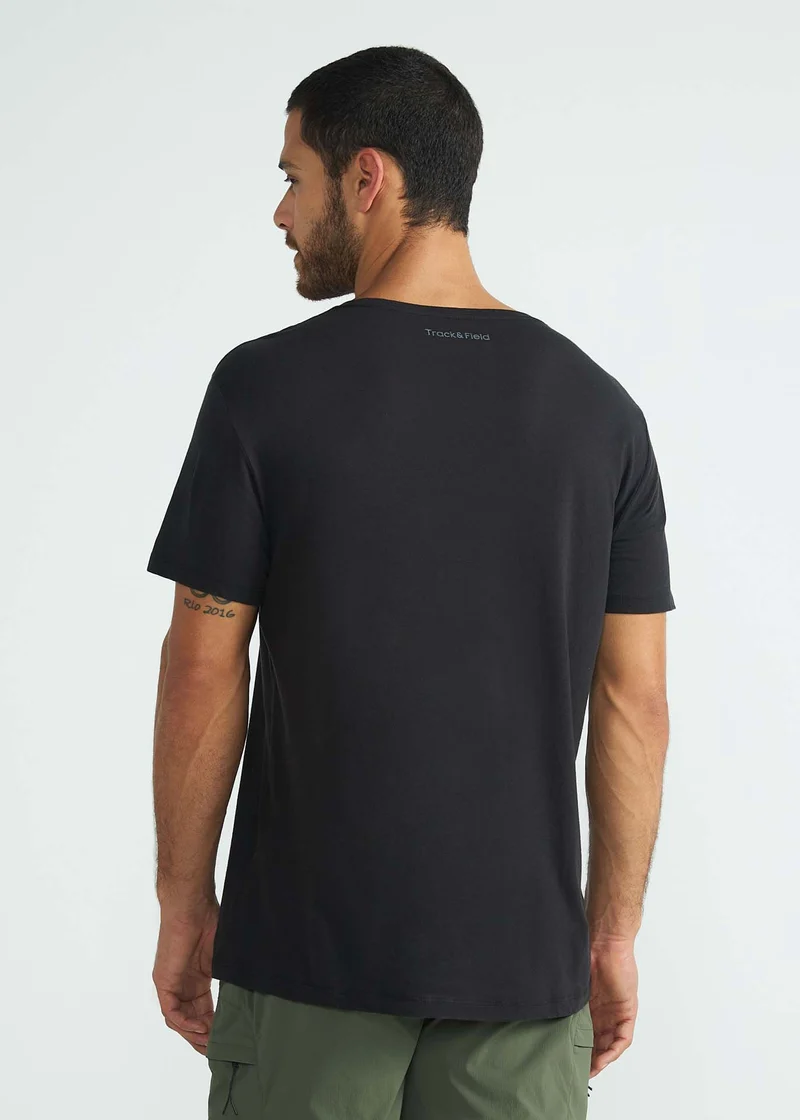 T-Shirt Homem Manga Curta Premium