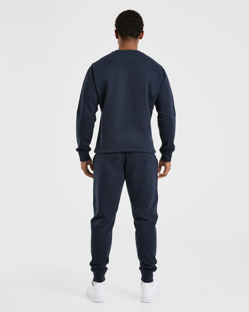 Essential Lightweight Sweater - Navy