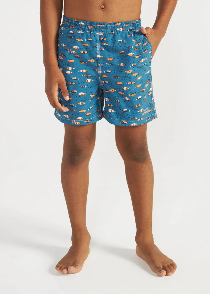 Calção Infantil Homem Curto Beach