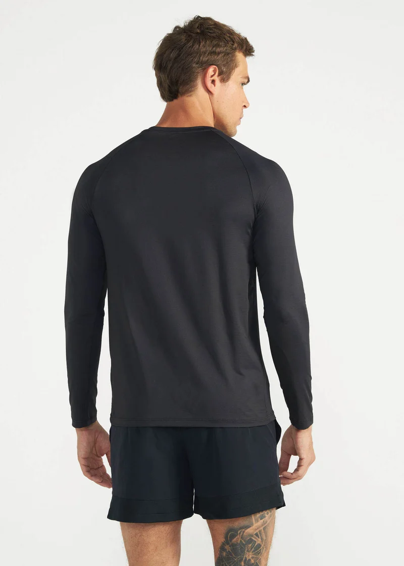 T-Shirt Homem Manga Longa Uv Mesh