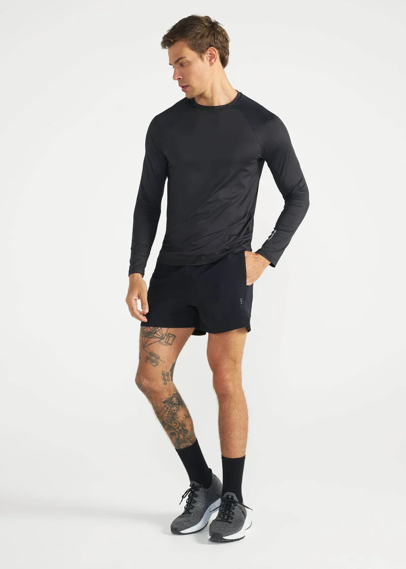 T-Shirt Homem Manga Longa Uv Mesh