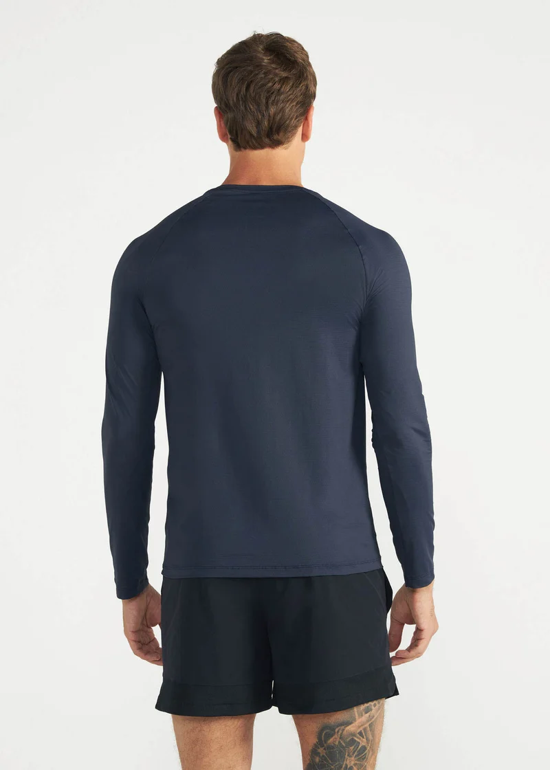 T-Shirt Homem Manga Longa Uv Mesh