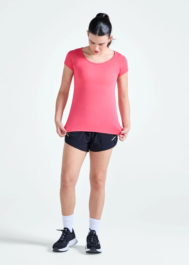 T-Shirt Mulher Manga Curta Thermodry u