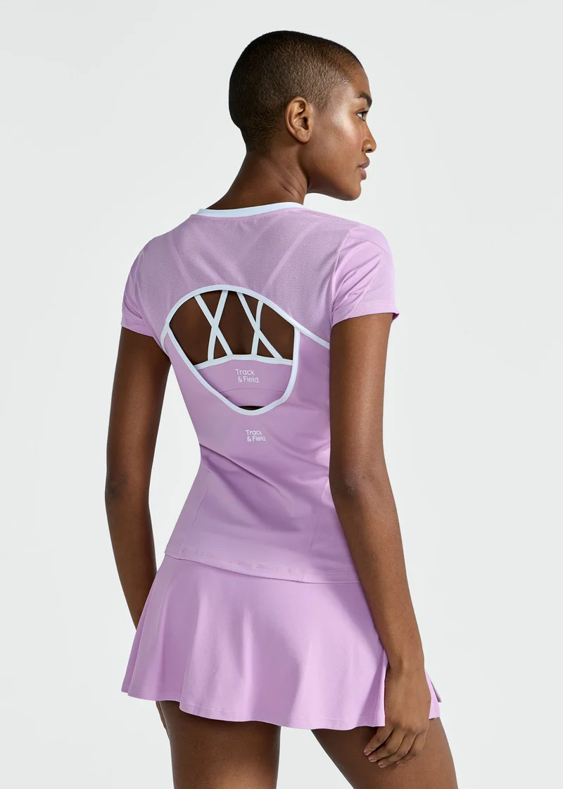 T-Shirt Mulher Manga Curta Active