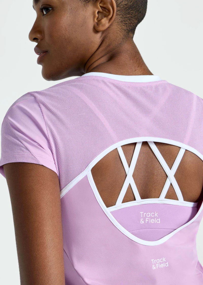 T-Shirt Mulher Manga Curta Active