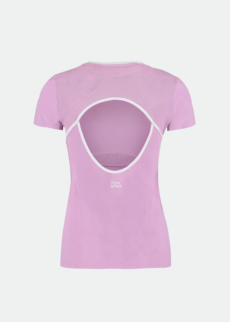 T-Shirt Mulher Manga Curta Active