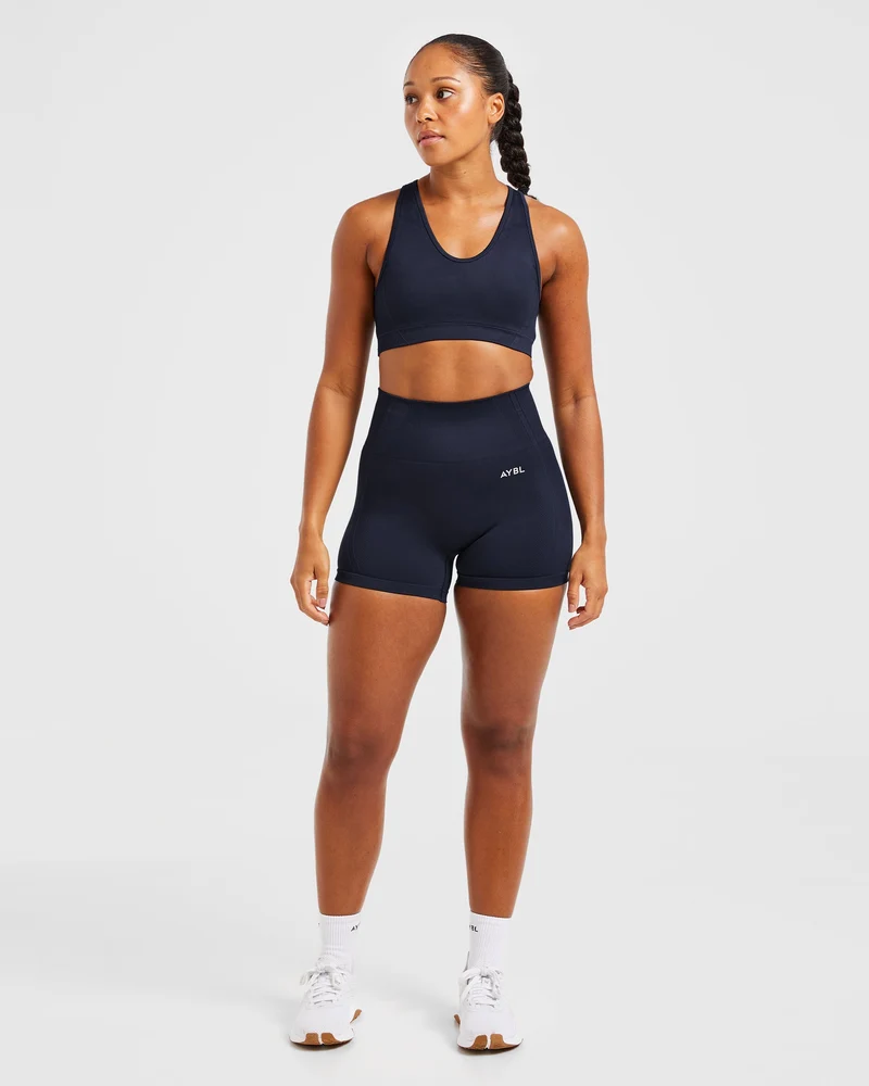 Balance V3 Seamless Sports Bra - Navy
