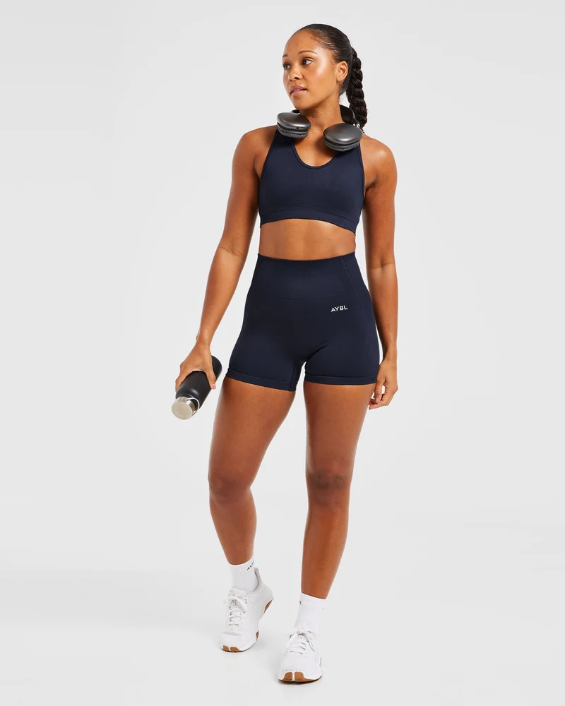 Balance V3 Seamless Sports Bra - Navy
