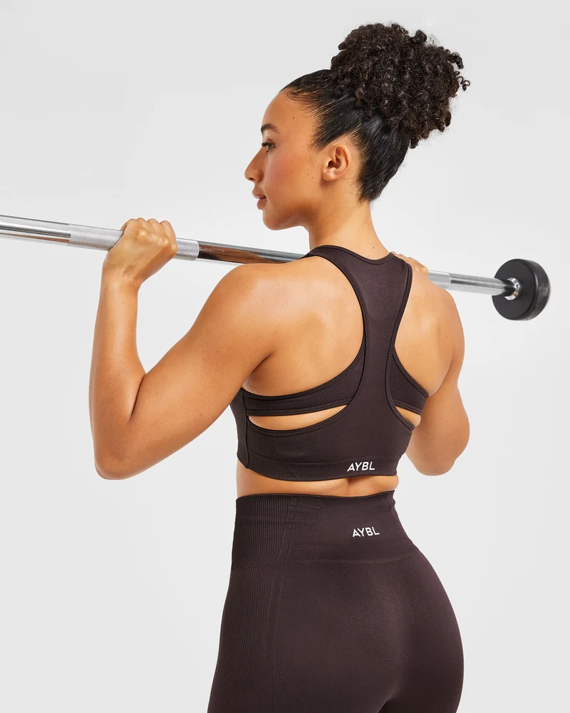 Balance V3 Seamless Sports Bra - Dark Brun