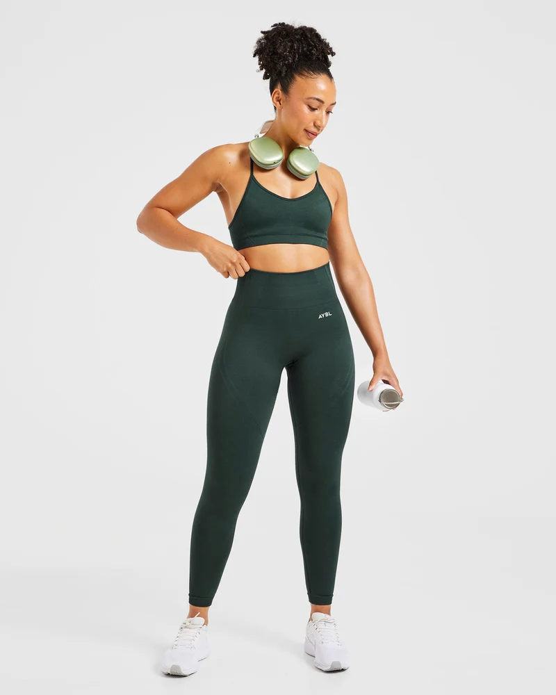 Balance V3 Seamless Leggings - Dark Vert