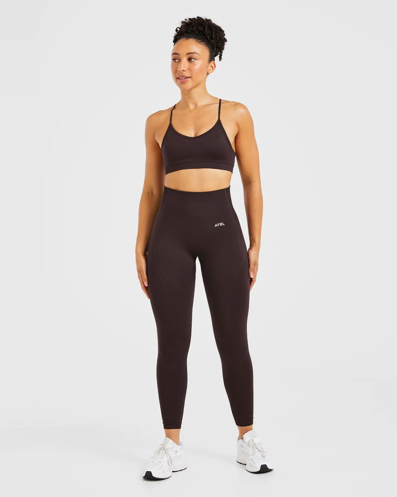 Balance V3 Seamless Leggings - Dark Brun