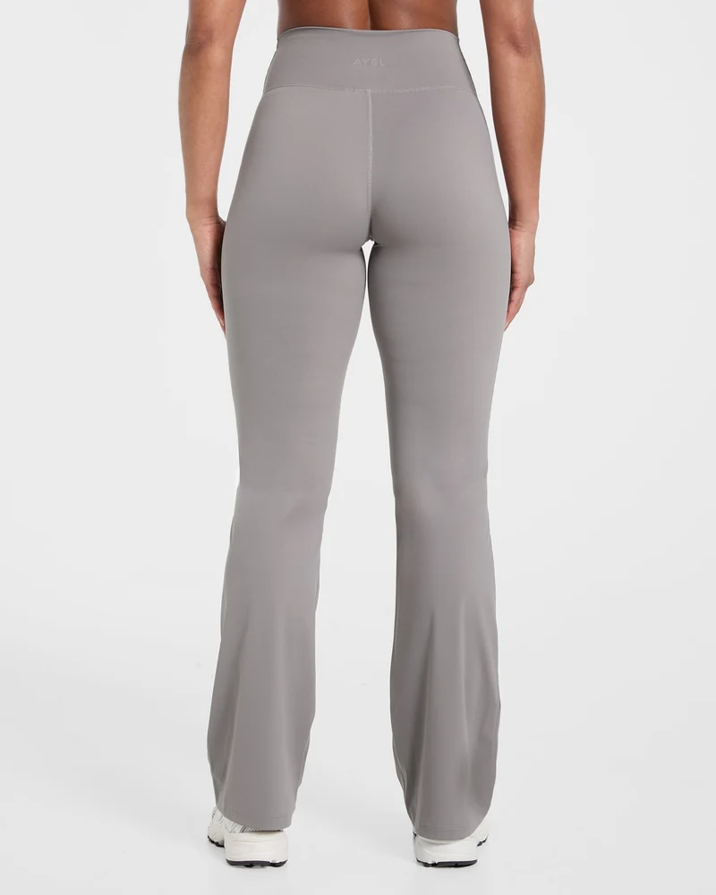 Sculpt Wrap Flared Leggings - Smoke Gris