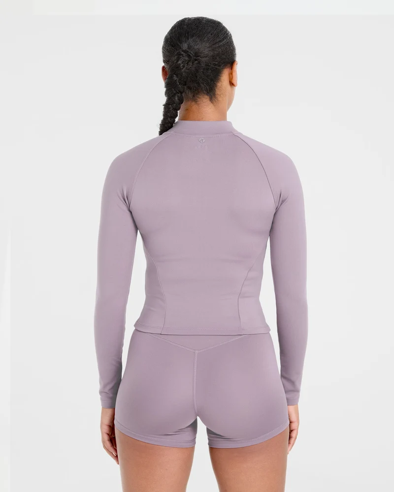 Staple Zip Jacket - Mauve Violet