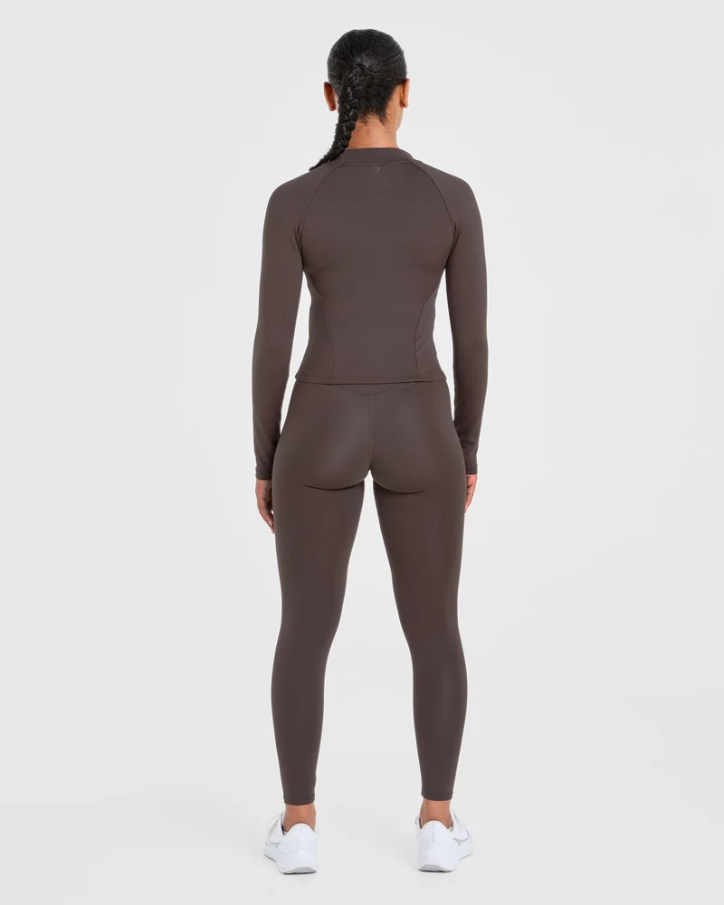 Staple Zip Jacket - Coffee Brun