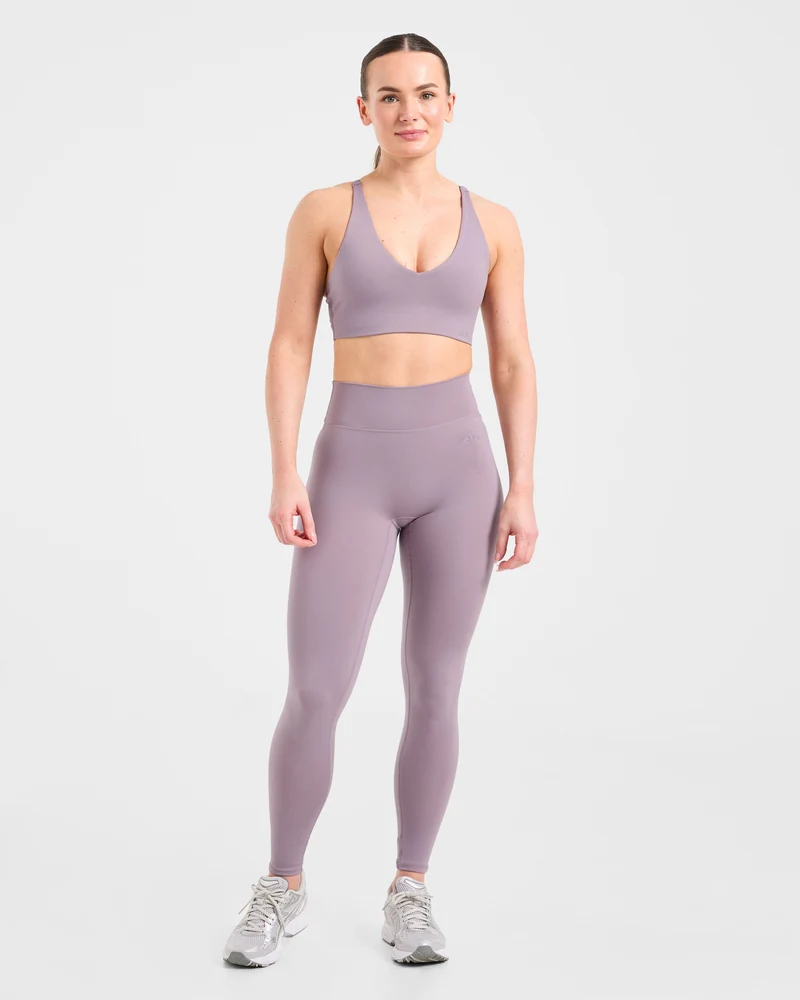 Staple Sports Bra - Mauve Violet