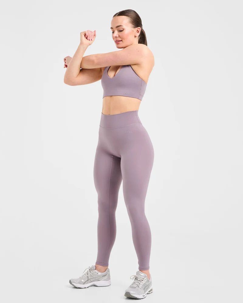 Staple Sports Bra - Mauve Violet