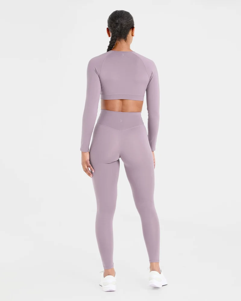 Staple Leggings - Mauve Violet