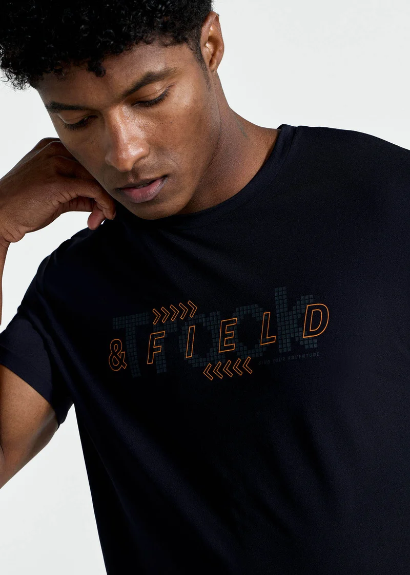 T-Shirt Homem Manga Curta Thermodry Adventure