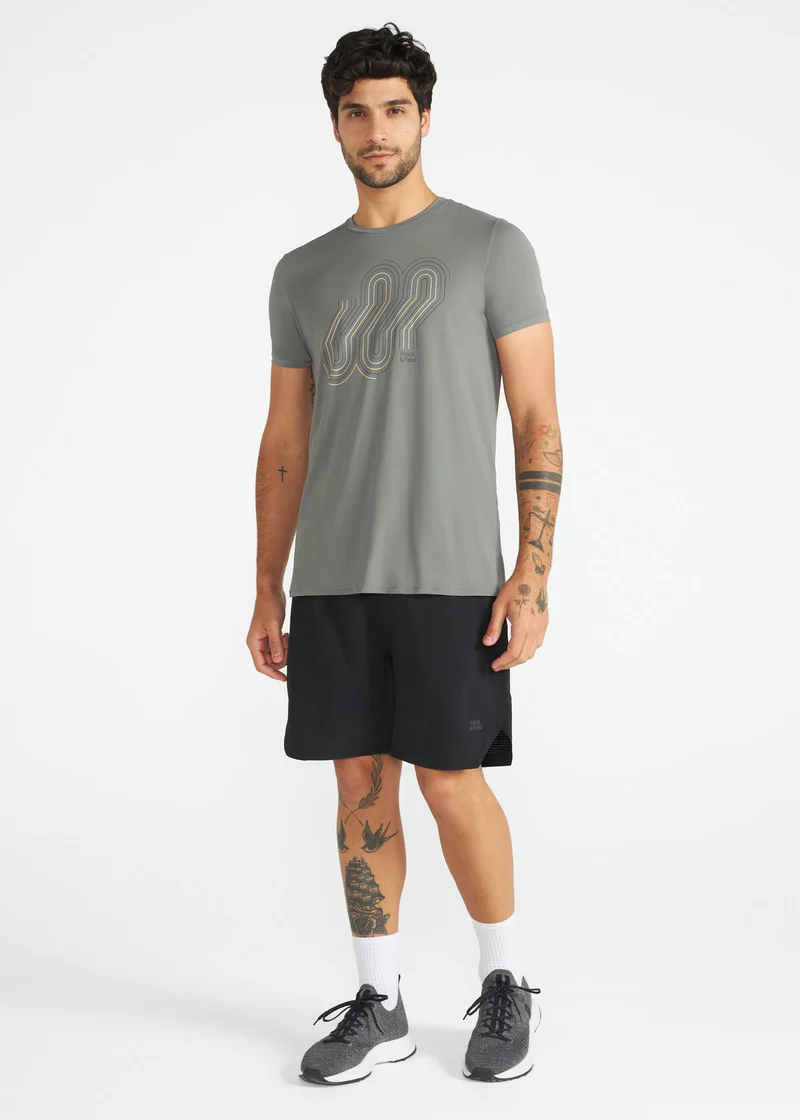 T-Shirt Homem Manga Curta Thermodry Trajeto