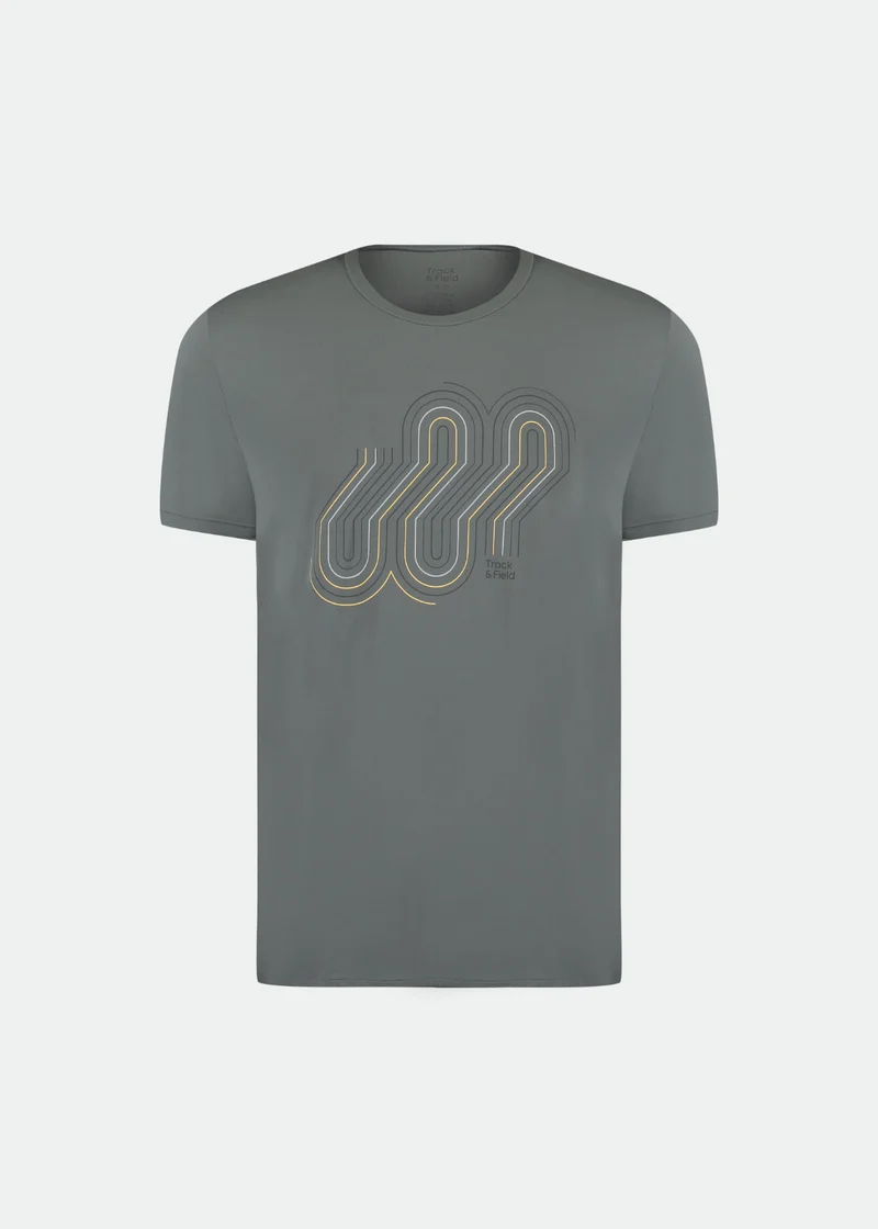 T-Shirt Homem Manga Curta Thermodry Trajeto