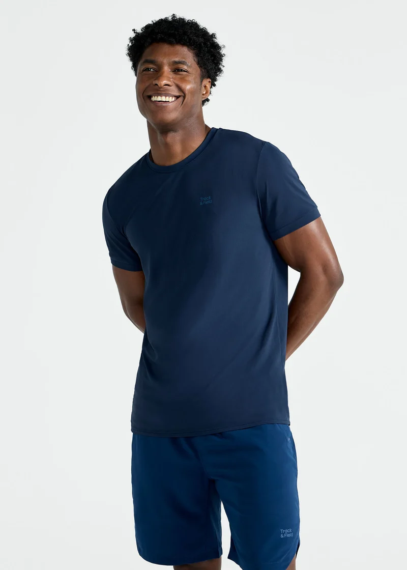 T-Shirt Homem Manga Curta Thermodry Brasão