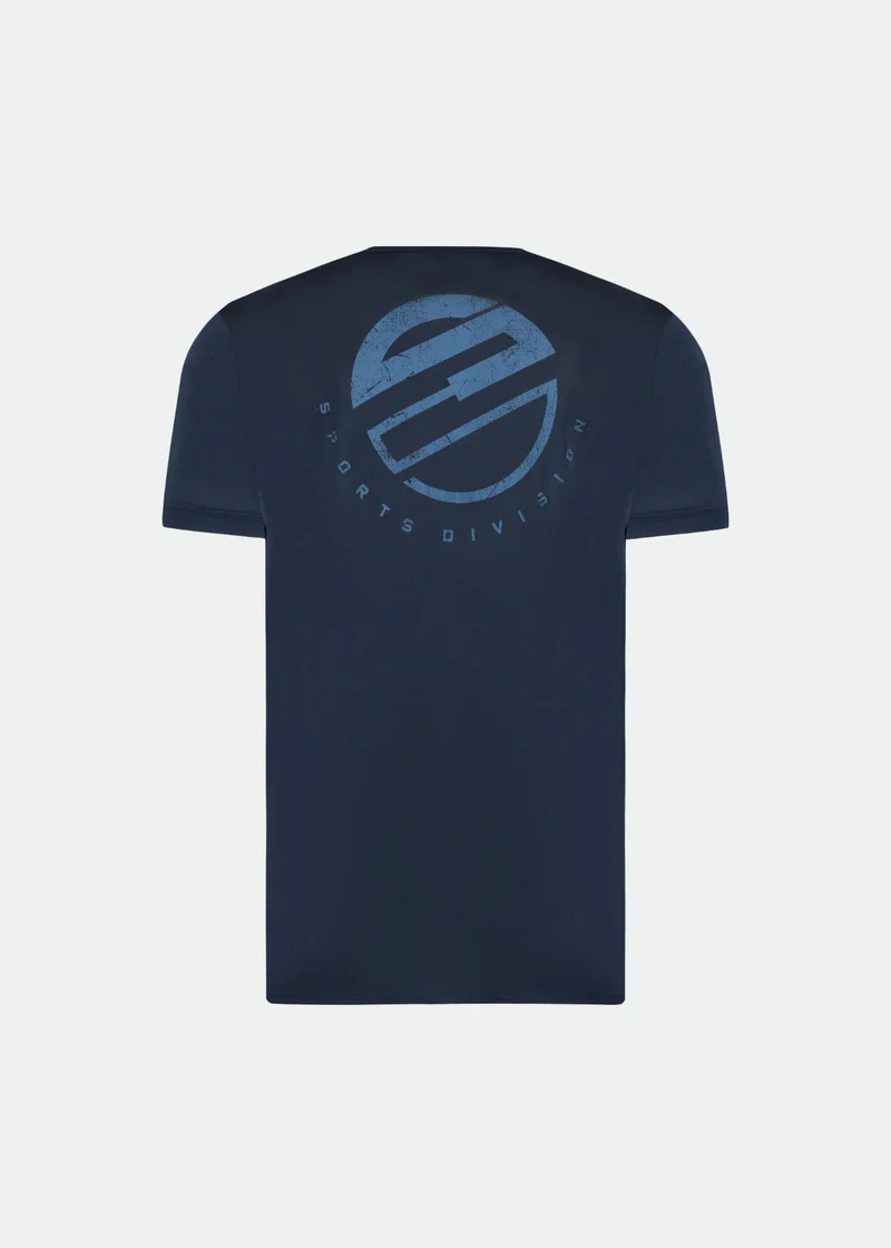 T-Shirt Homem Manga Curta Thermodry Brasão