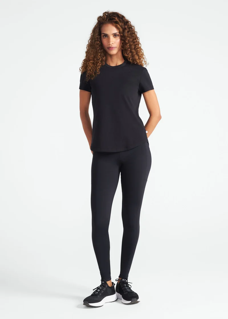 T-Shirt Mulher Manga Curta Perfect t