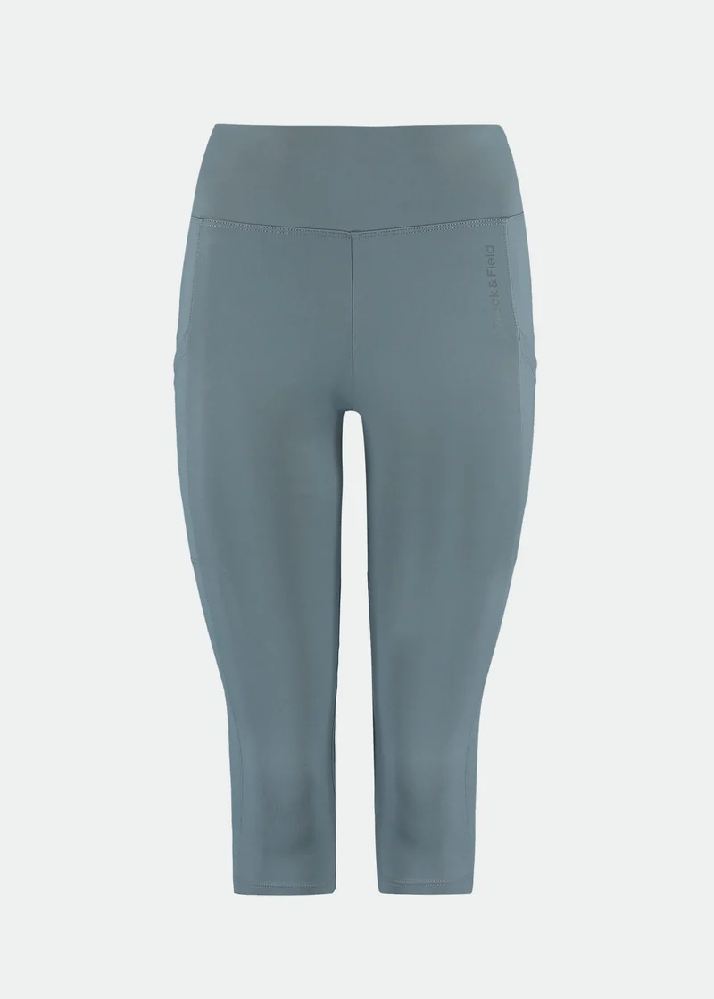 Calça Legging Mulher 3/4 Bolsos