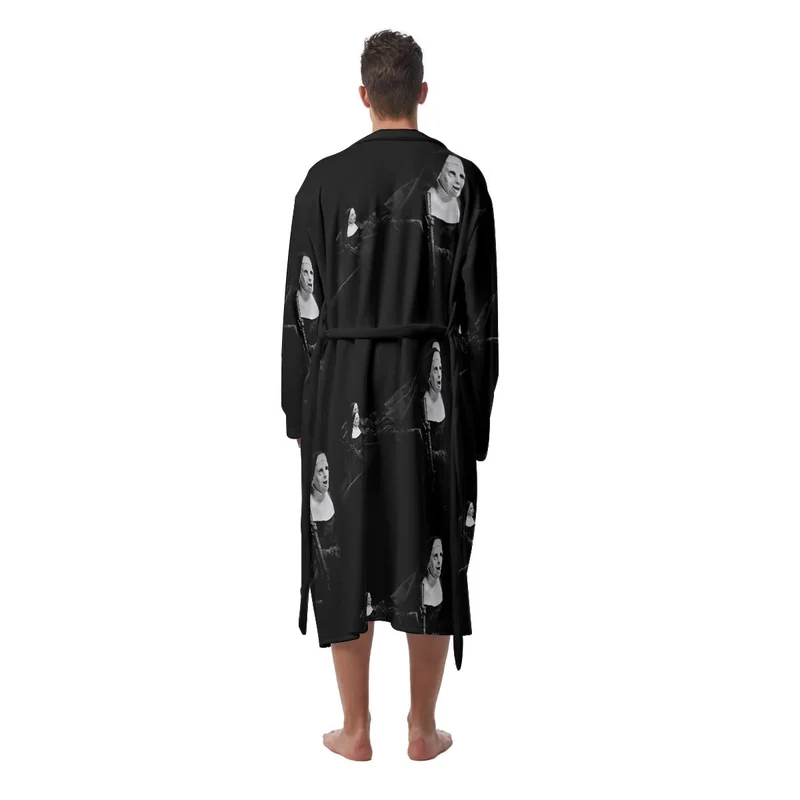 Boston Mobster Massachusetts Gangsters Art Heavy Fleece Robe