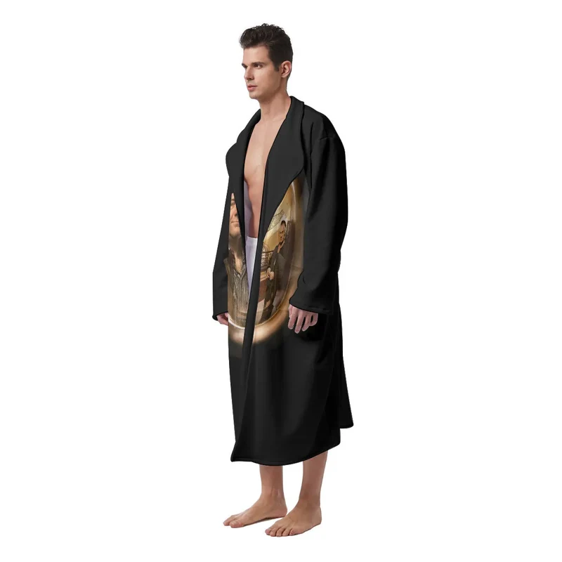 Knock Knock Tony from New Jersey Mobster Heavy Fleece Robe
