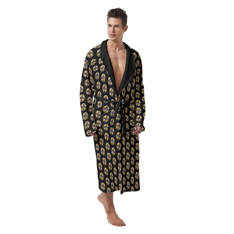 Plata o Plomo Pablo El Patron Heavy Fleece Robe