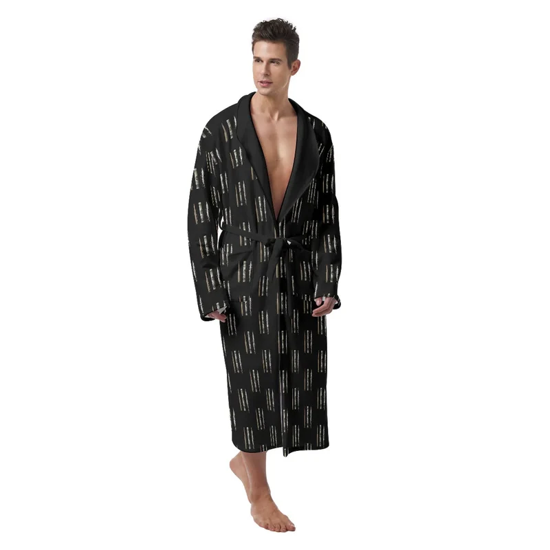 Don El Patron Colombian Boss Mobster Heavy Fleece Robe