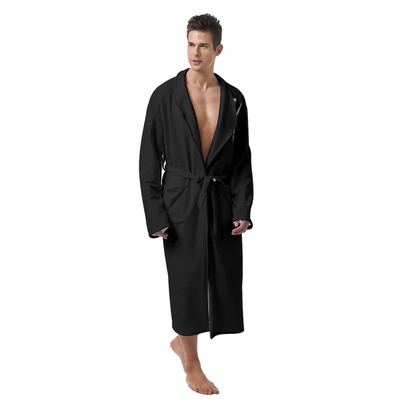 Don El Jefe Colombian Boss Mobster Heavy Fleece Robe