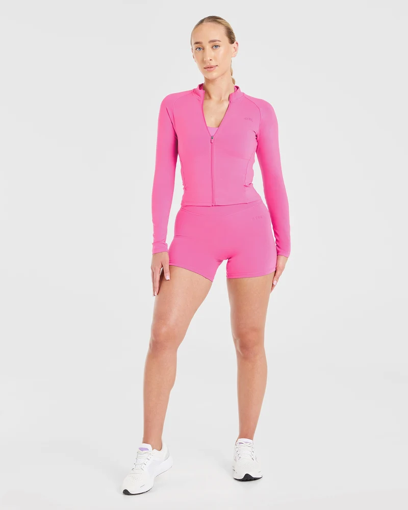 Staple Zip Jacket - Summer Rose