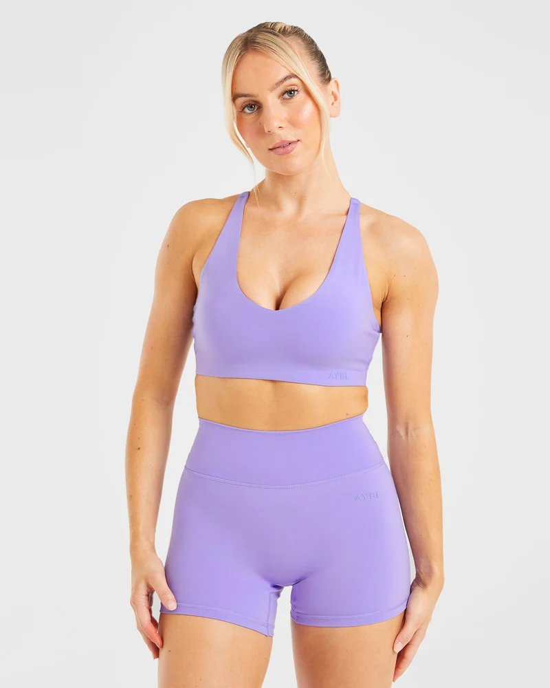 Staple Sports Bra - Vibrant Violet