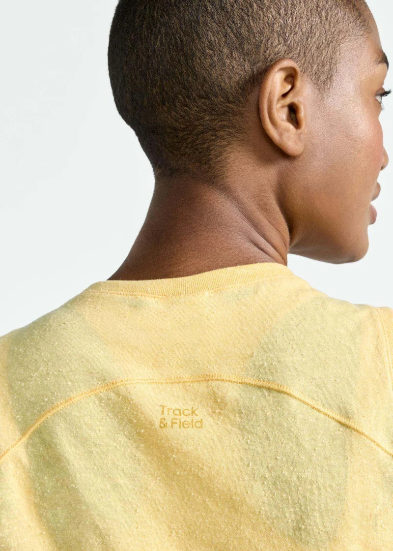 T-Shirt Sem Manga Mulher Cropped