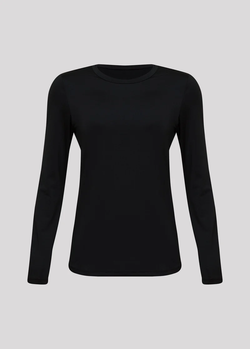 T-Shirt Mulher Manga Longa Térmica