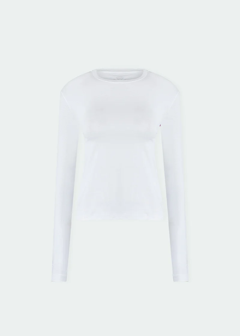 T-Shirt Mulher Manga Longa Uv Mesh