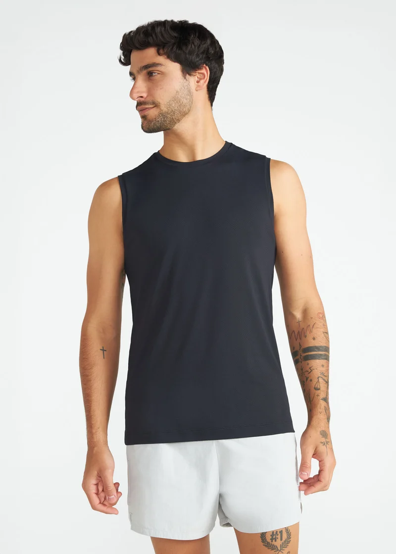 T-Shirt Sem Manga Homem Sports