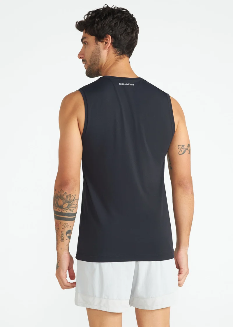 T-Shirt Sem Manga Homem Sports