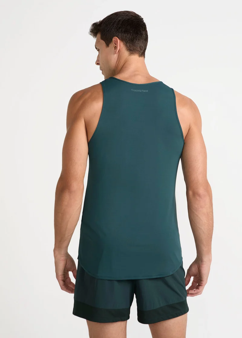 T-Shirt Sem Manga Homem Thermodry